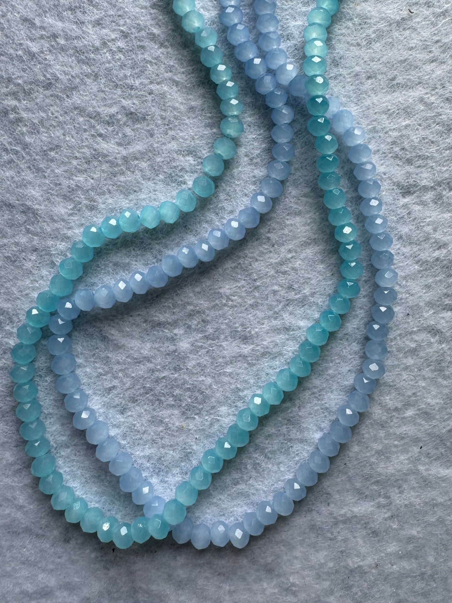 3mm Rondelle crystal beads