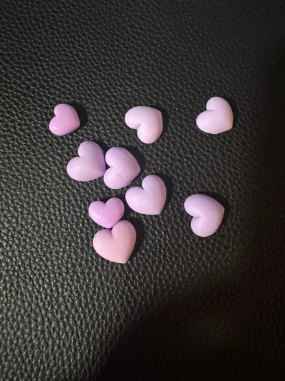 Heart Shape Matte Gems