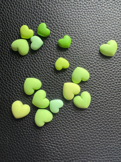 Heart Shape Matte Gems