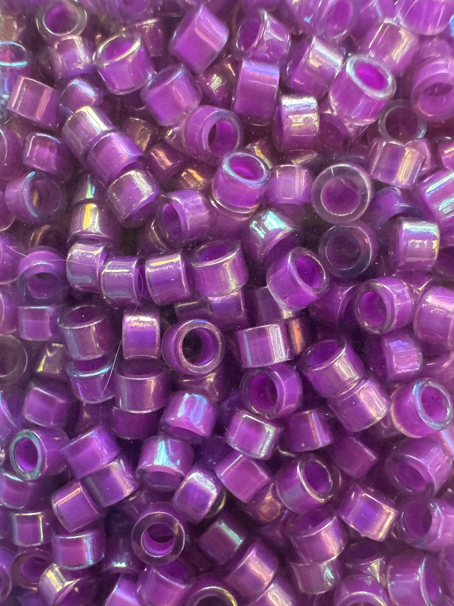 Delica 8/0 Dark opal purple