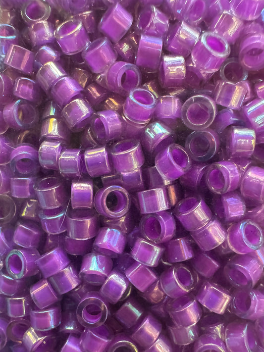 Delica 8/0 Dark opal purple