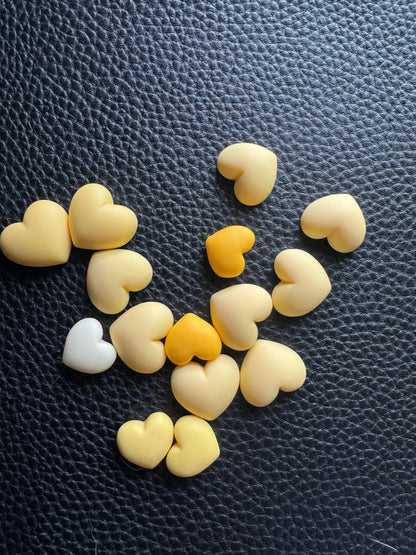 Heart Shape Matte Gems