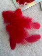 Fancy vibrant feathers
