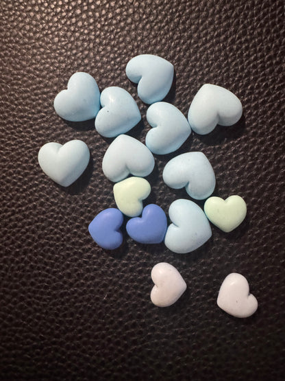 Heart Shape Matte Gems
