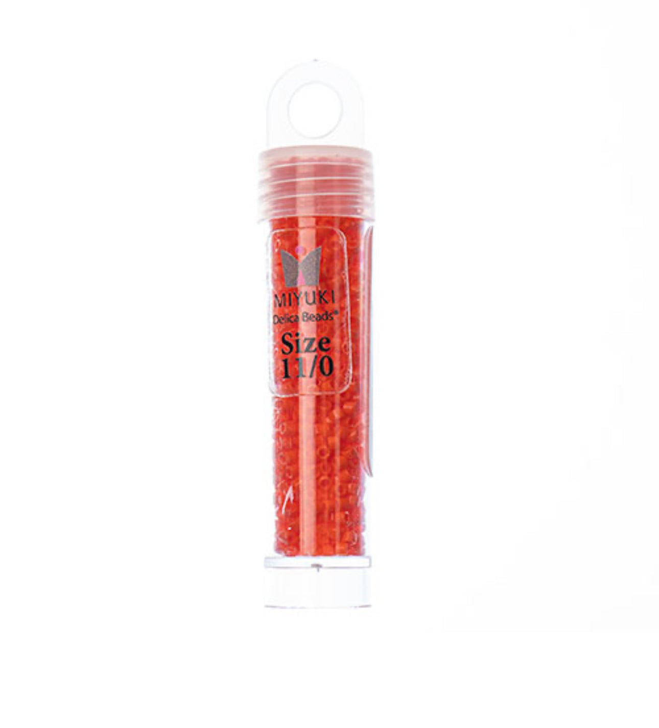 MIYUKI DELICA 11/0 5.2G VIAL ORANGE