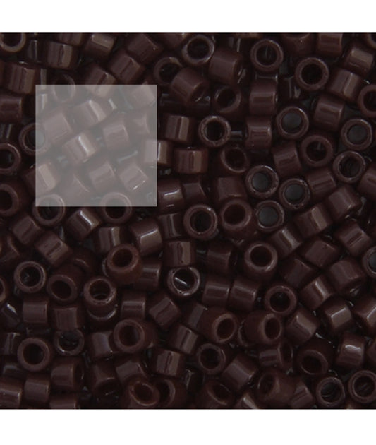 MIYUKI DELICA 11/0 5.2G VIAL CHOCOLATE BROWN